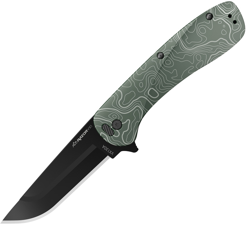 Razor VX1 Linerlock A/O Green