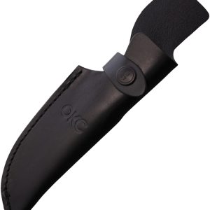 Caper Black Leather Sheath