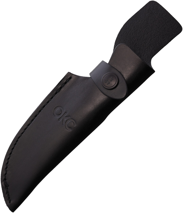 Caper Black Leather Sheath