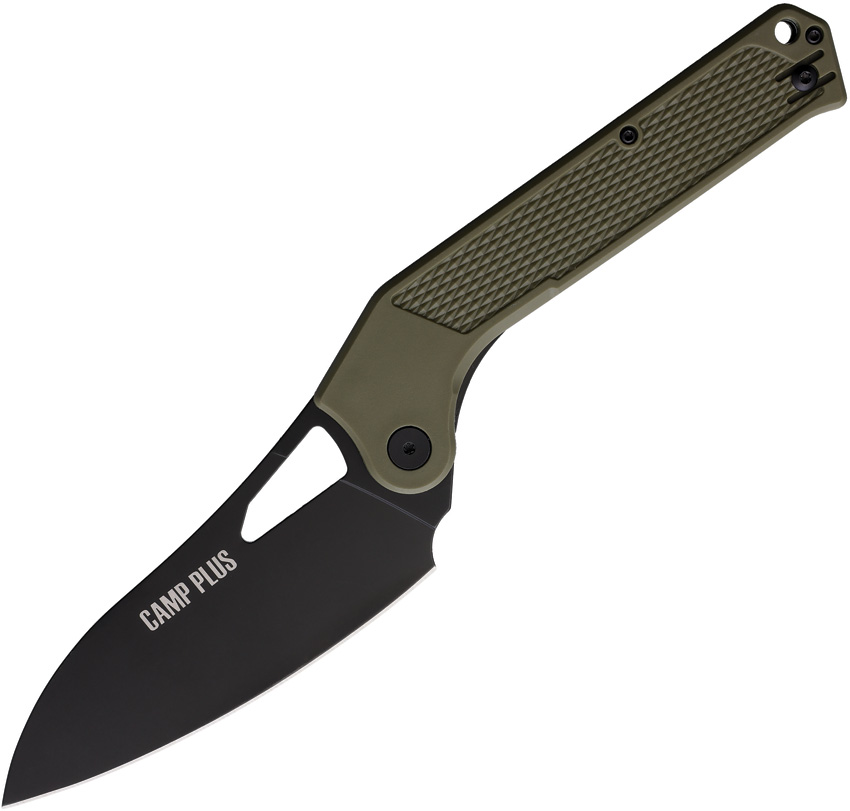 Camp Plus EDC Linerlock Grn