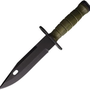 M-9 Combat Knife Green No Saw