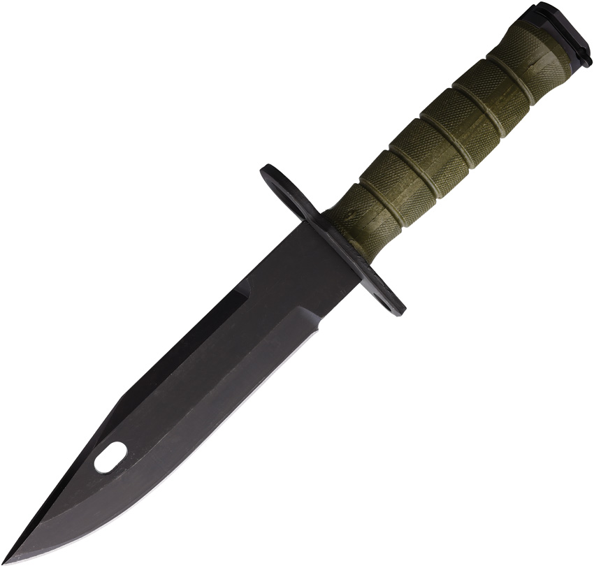 M-9 Combat Knife Green No Saw
