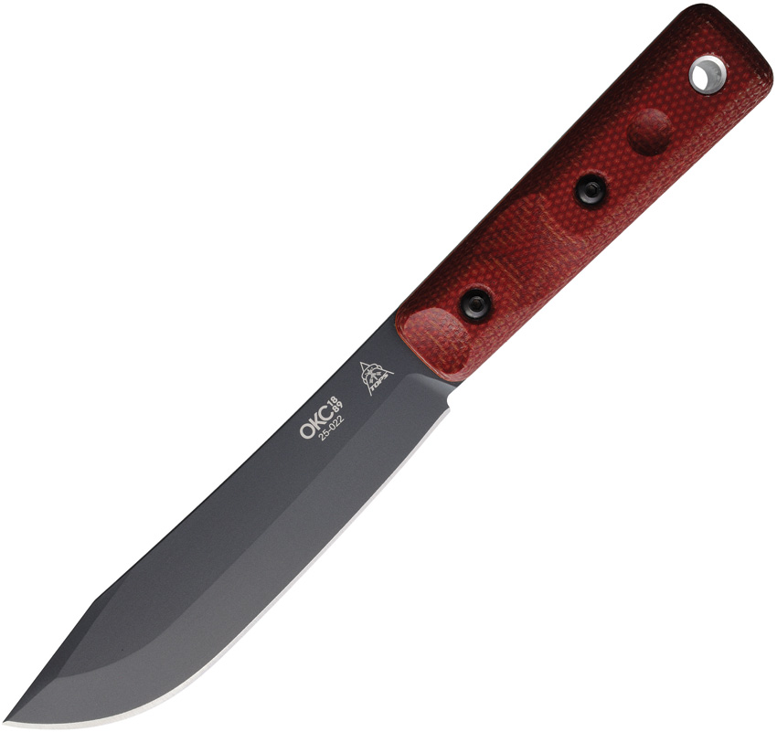 XL Hunter Fixed Blade Red Mic