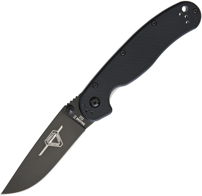 RAT II Linerlock Black D2