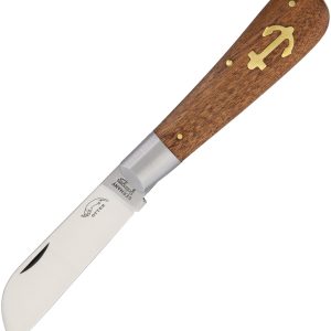 Large Anchor Knife Sapeli Wood