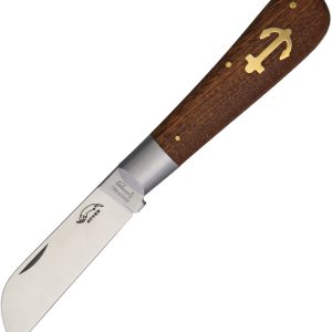 Large Anchor Knife Sapeli Wood