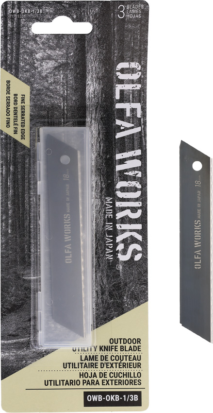 Outdoor Utility Blades 3PK