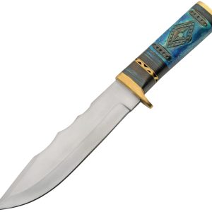 Oceans Blue Fixed Blade