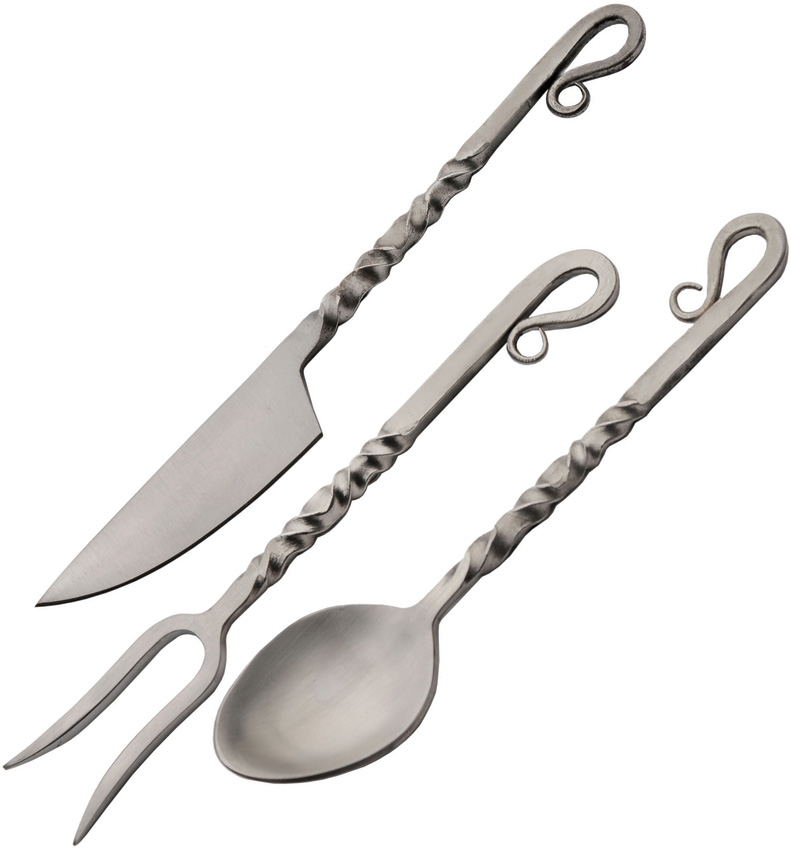 Twisted Utensil Set 3PC Satin
