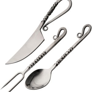 Twisted Utensil Set 3PC Mirror