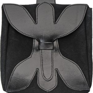 Large Medieval Pouch Black