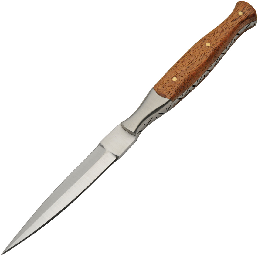 Thin Filework Dagger Wood