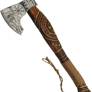 Etched Viking Axe