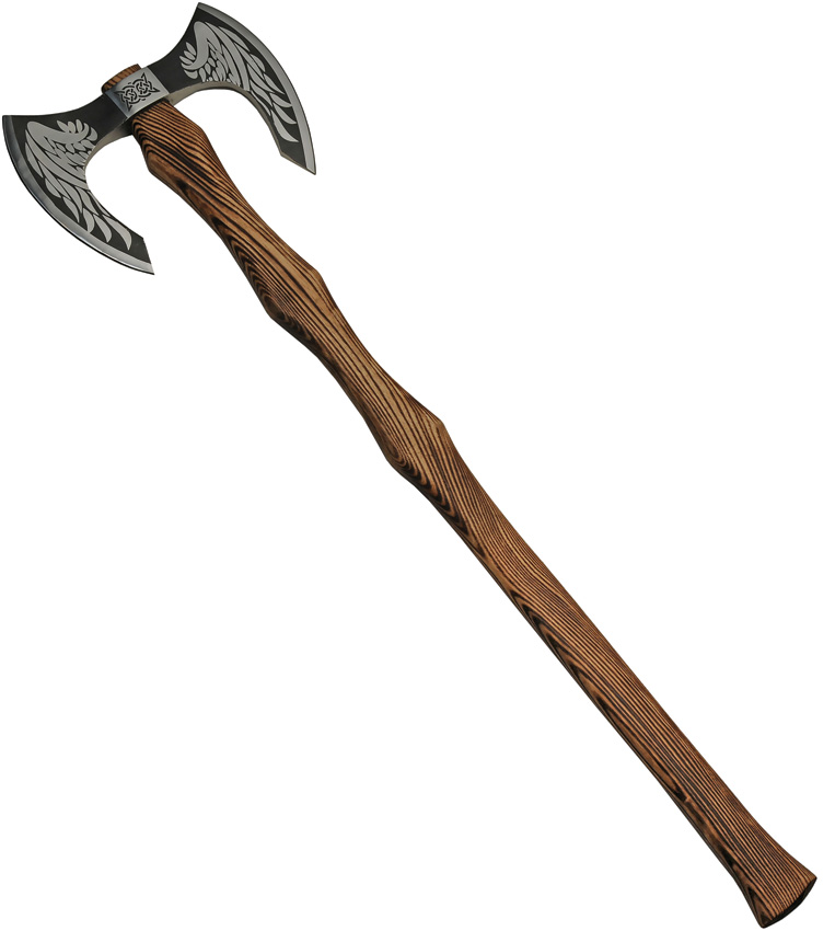 Double Raven Bearded Axe