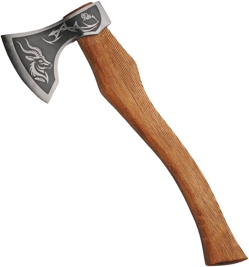 Nordic Goat Head Axe