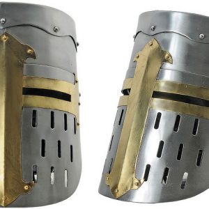 Flat Top Crusader Helmet