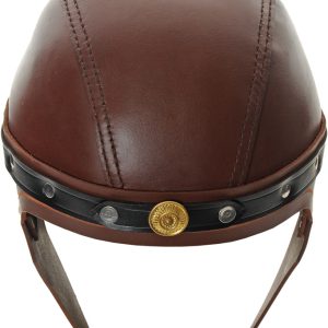 Leather Roman Helmet