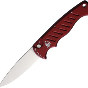 Auto Pocket Button Lock Red