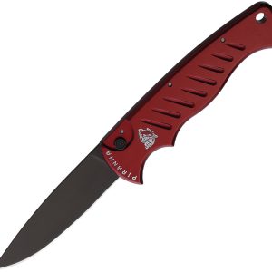 Auto Pocket Button Lock Red