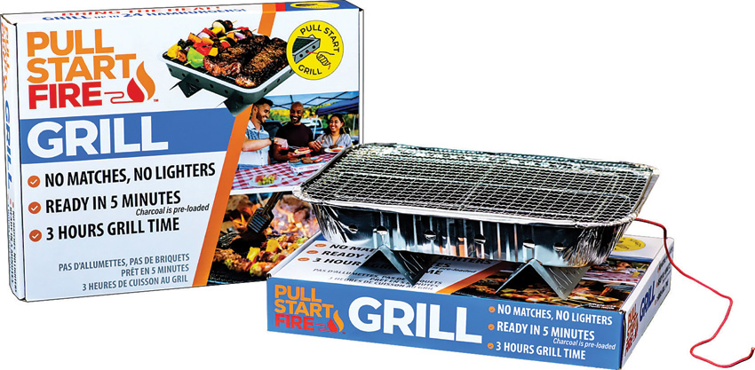 Pull Start Fire Grill