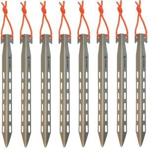 Titanium Tent Stake Set 8pc