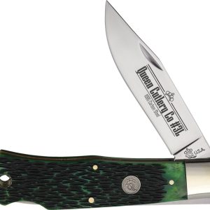 Lockback Green Bone