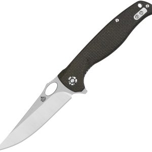 Gavial Linerlock Brown Micarta