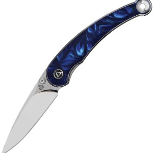 Dolphin Linerlock Blue Resin