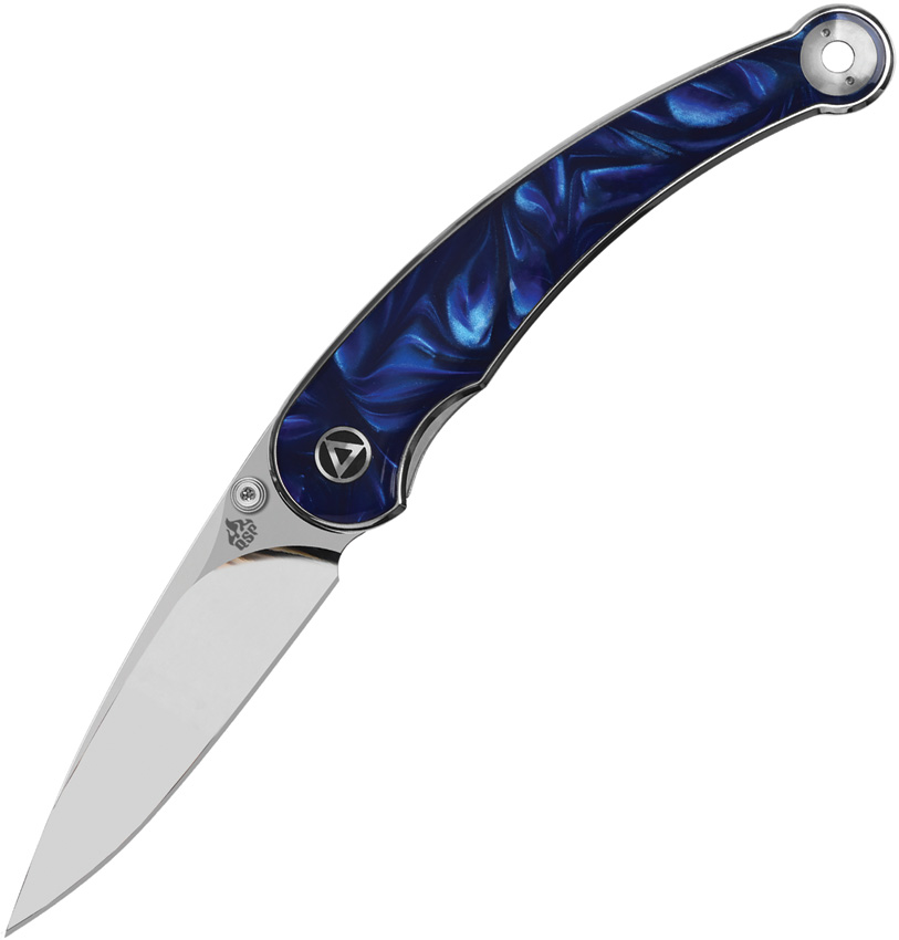 Dolphin Linerlock Blue Resin
