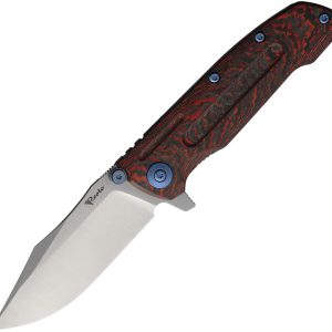9DV2 Framelock Lava Fat CF