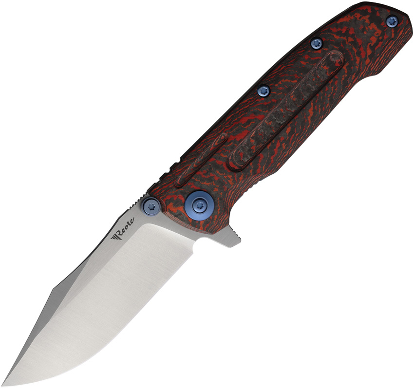 9DV2 Framelock Lava Fat CF