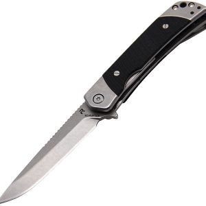 Duo Linerlock Drop Point Black