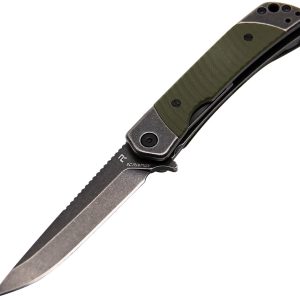 Duo Linerlock Drop Point OD