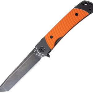 Duo Linerlock Tanto Orange