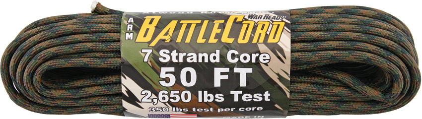 ARM BattleCord Woodland Camo
