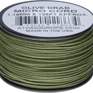 Micro Cord 125ft Olive Drab