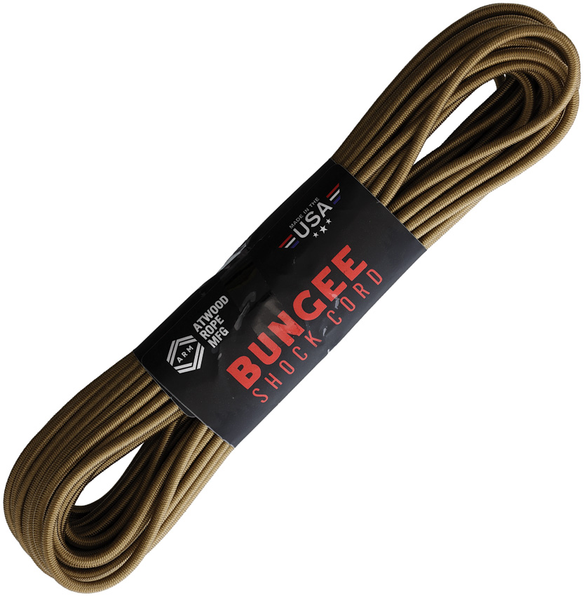 Bungee Shock Cord 50ft Tan