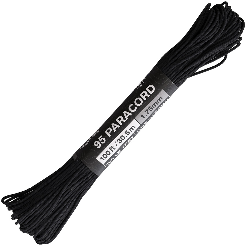 95 Paracord Black