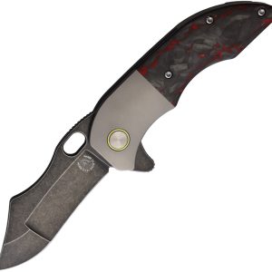 War Pig Framelock RedCF