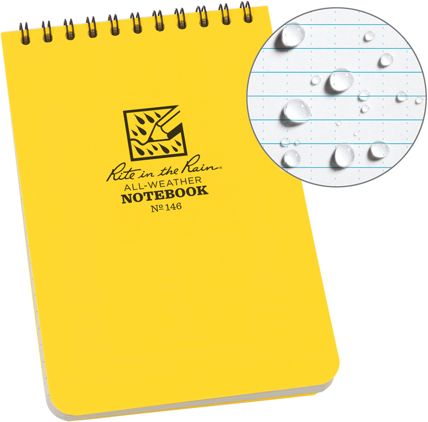Top Spiral Notebook 4x6in