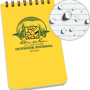 Top Spiral Yellow Notebook 3x5