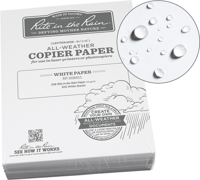 Copier Paper White 500 Sheets