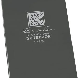 Top Spiral Notebook 3x5 Gray