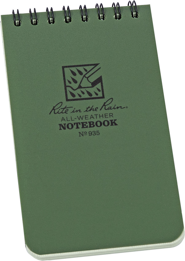 3 x 5 Top Spiral Notebook
