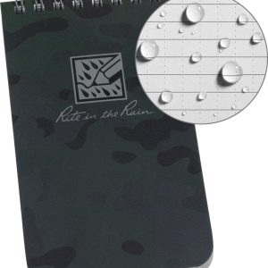 Top Spiral Camo Notebook 3x5