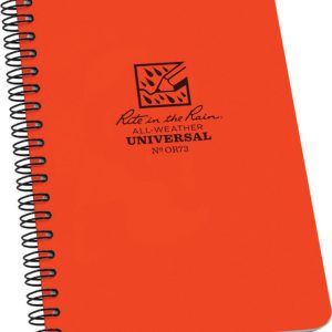 Side Spiral Notebook Orange