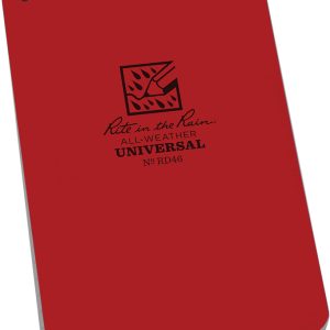 Top Spiral Red Notebook 4x6