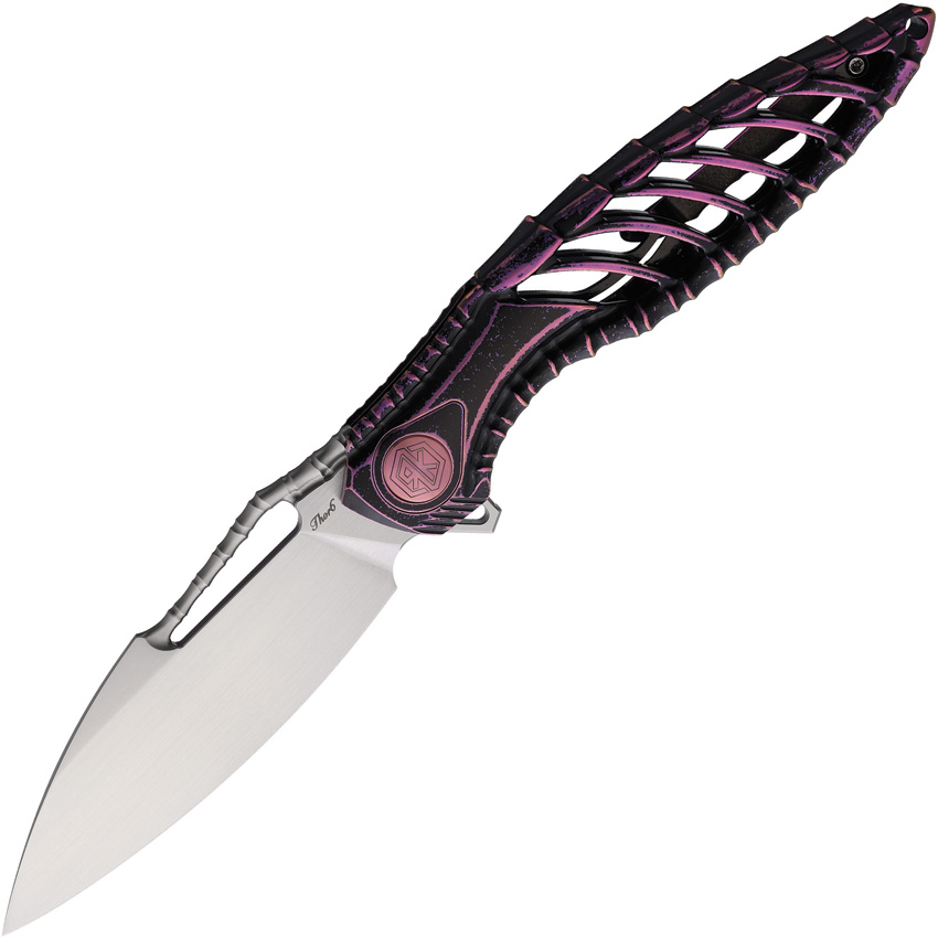 Thor 6 Framelock Purple Ti