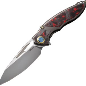 1902 Framelock Red CF