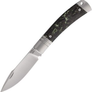 Slip Joint Black Green CF